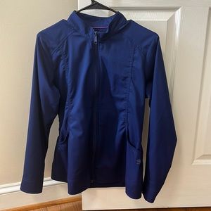 Navy scrub jacket HH